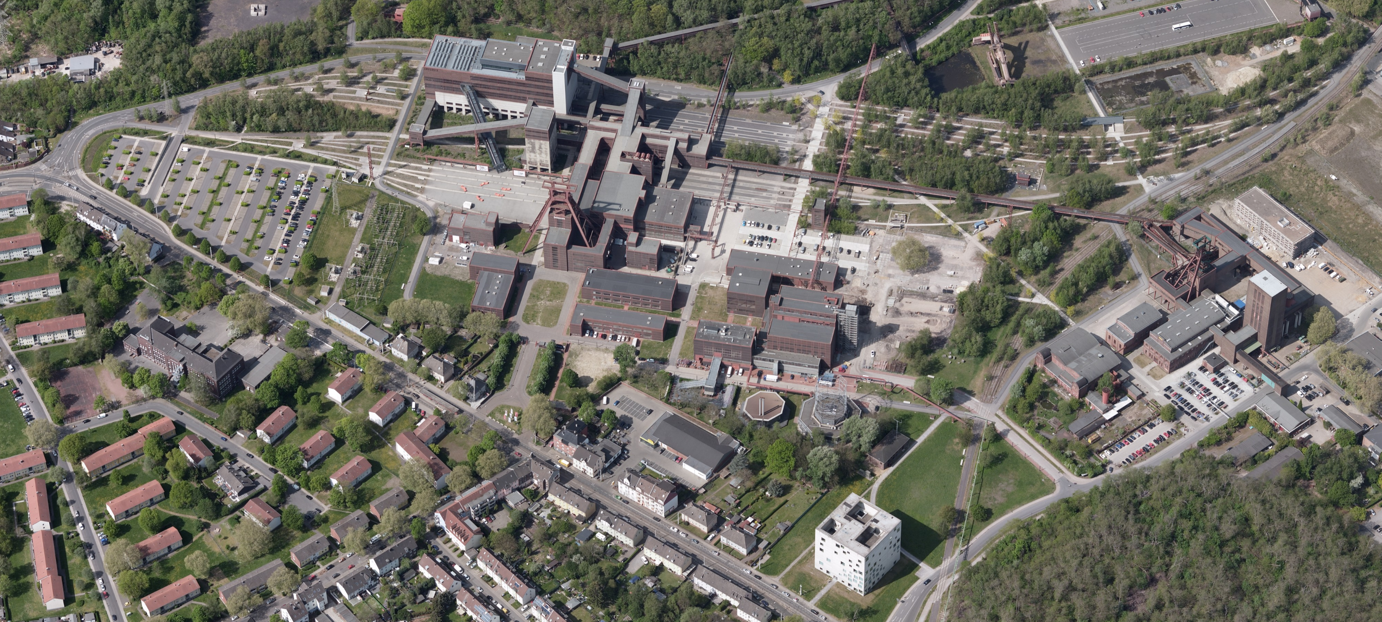 Zollverein in Essen im Luftbild des RVR