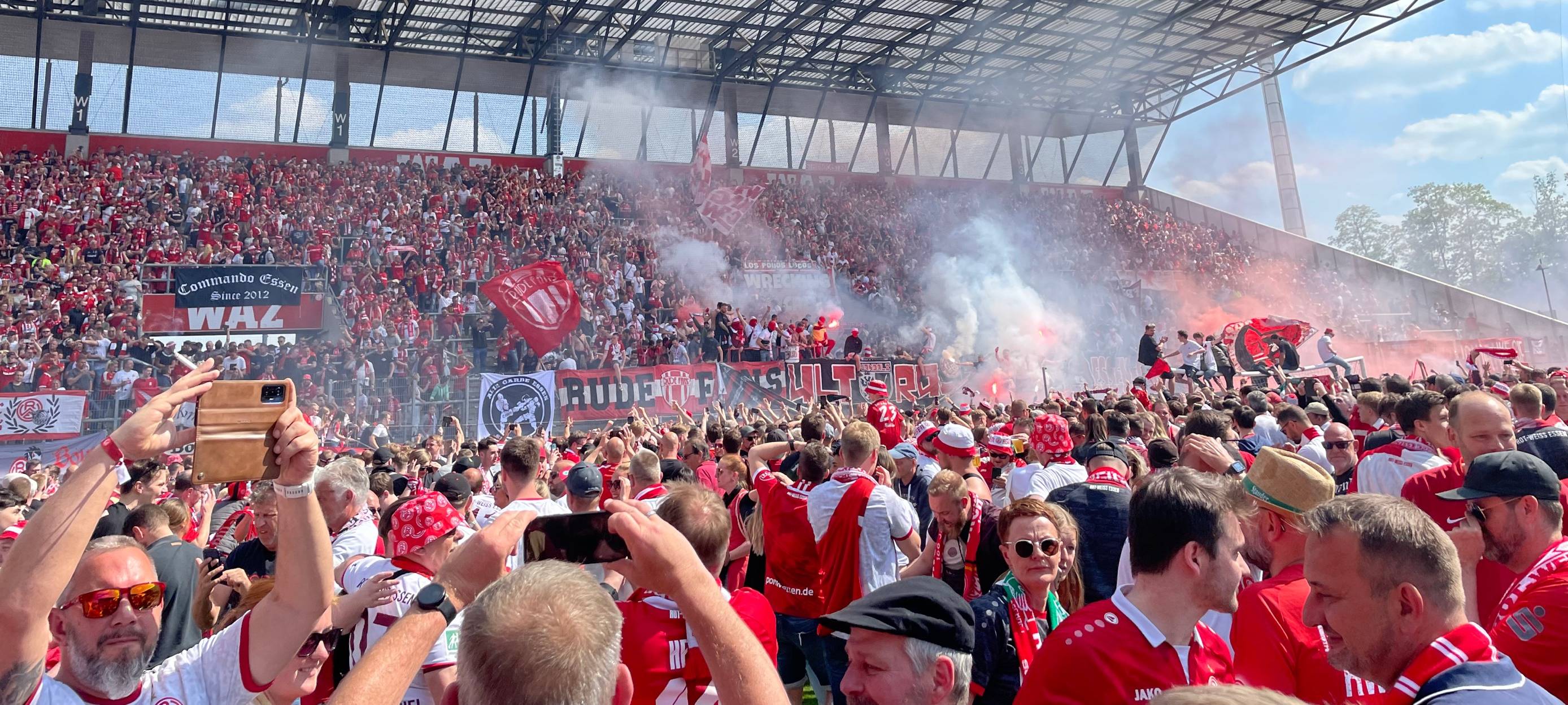 Rot-Weiss Essen steigt auf: Der große Spieltag