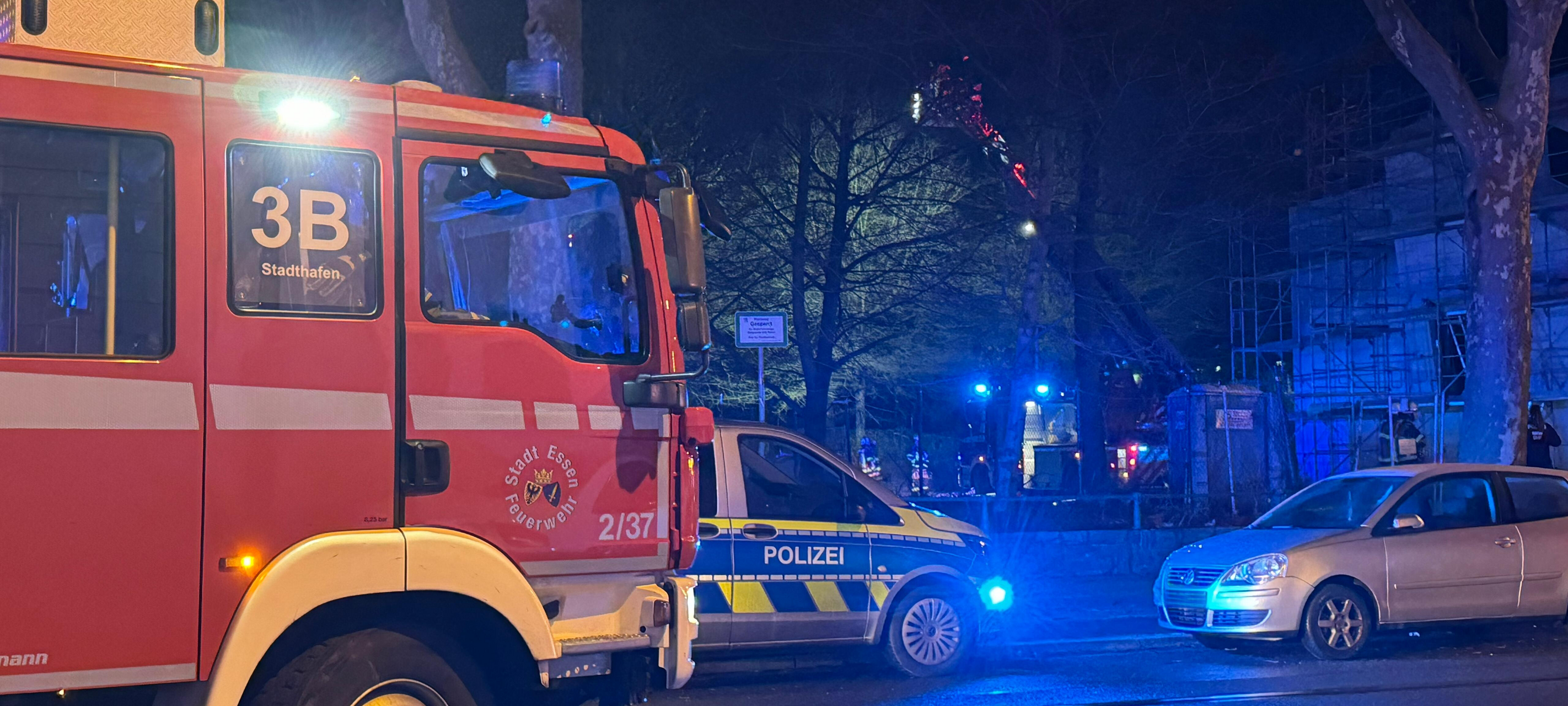 Feuer auf Moschee-Baustelle in Essen: Staatschutz ermittelt