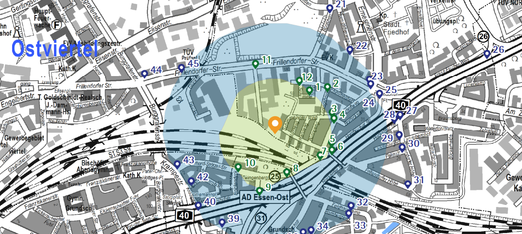 Bombe in Essen: Live-Ticker zur Bombenentschärfung