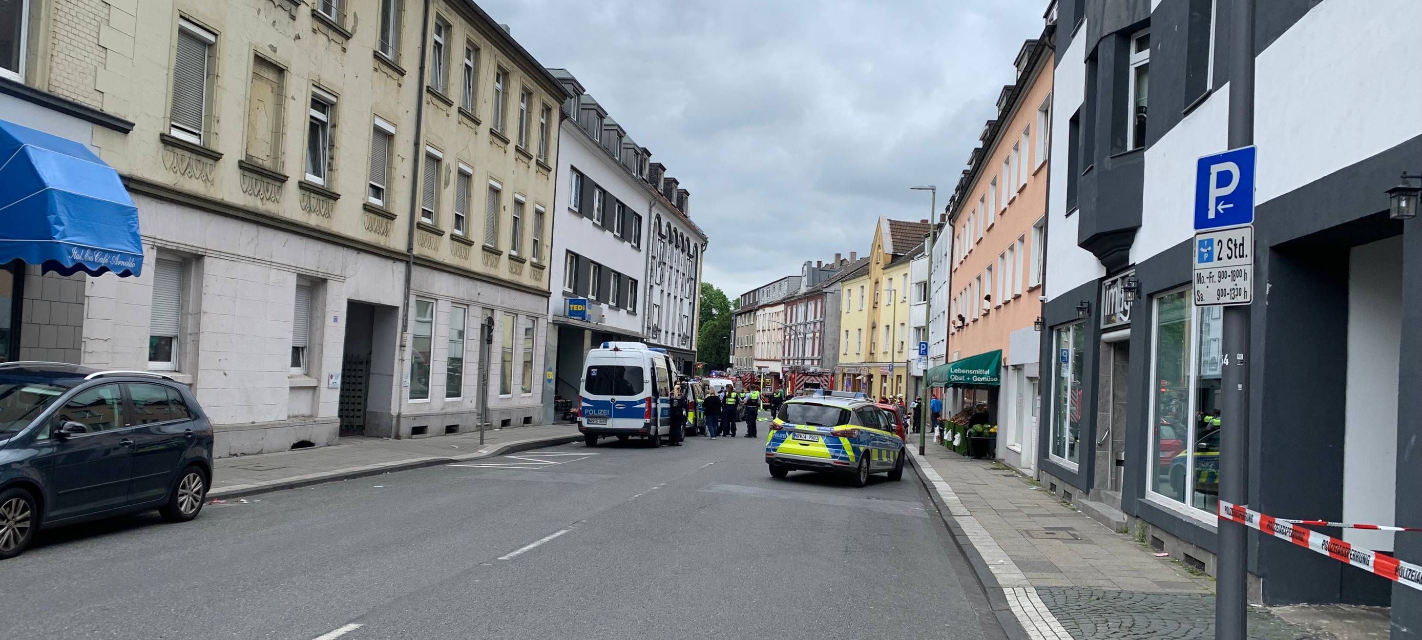 Polizei und Feuerwehr in Essen im Großeinsatz - Live-Ticker