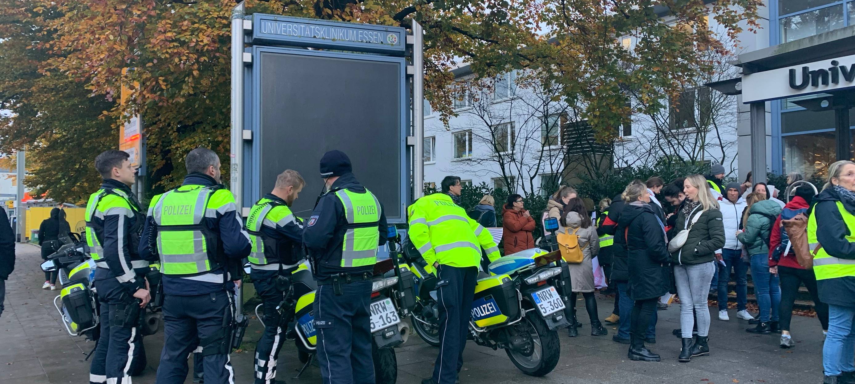 Streik in Essen trifft Uniklinik