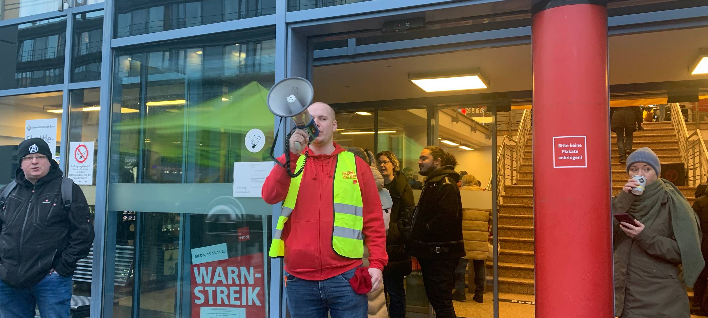 Streik in Essen trifft Uniklinik