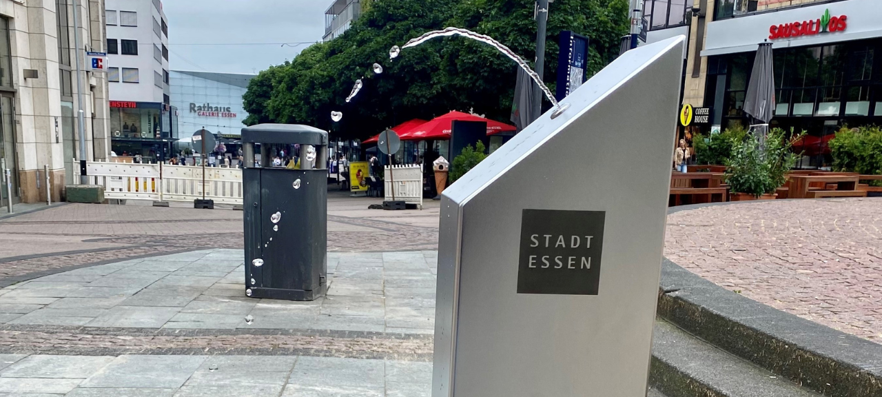 Essen bekommt endlich weitere Trinkwasserbrunnen