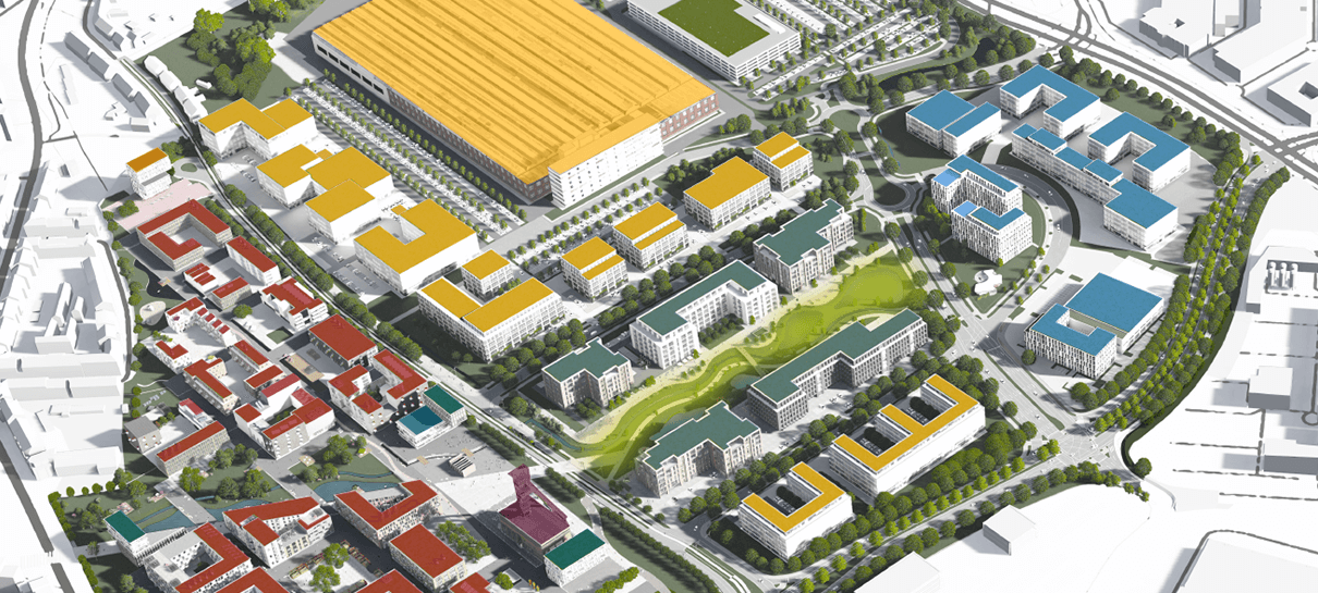 Neues Stadtquartier in Essen: Bebauungsplan liegt jetzt aus