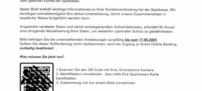 Sparkasse Essen warnt vor Betrügern