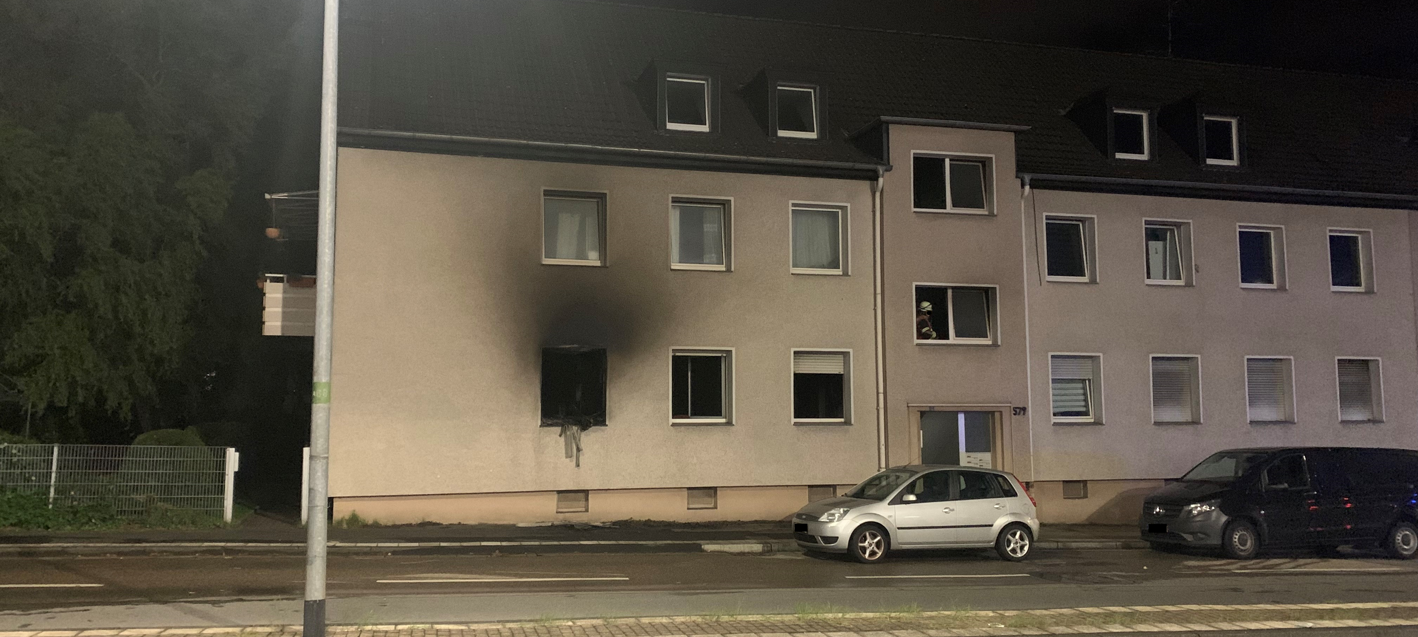 Person stirbt bei Brand in Essen