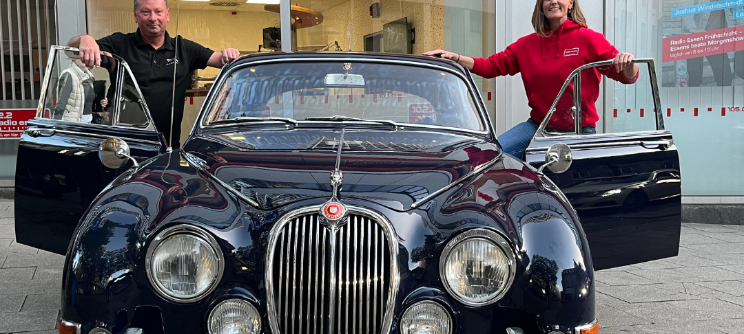 Oldtimer-Tour durch Essen - Spritztour für den guten Zweck