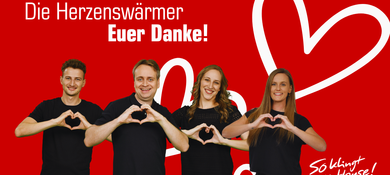 Die Herzenswärmer - Eure Dankesbotschaft mit Radio Essen