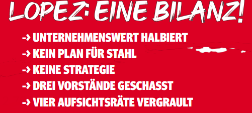 Thyssenkrupp in Essen: Beschäftigte protestieren vor Aufsichtsratssitzung