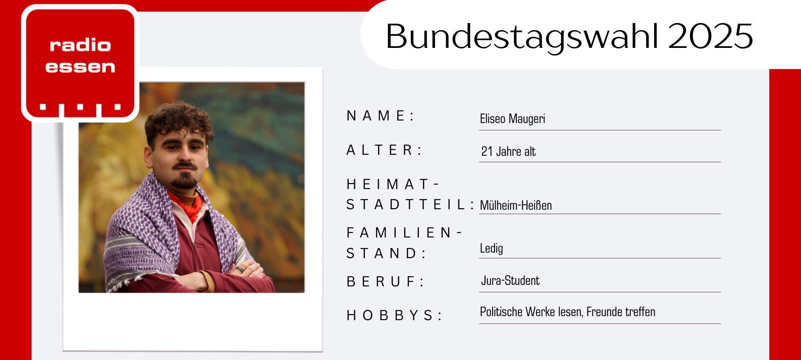 Bundestagswahl 2025 in Essen: Das sind die Kandidaten aus dem Wahlbezirk II