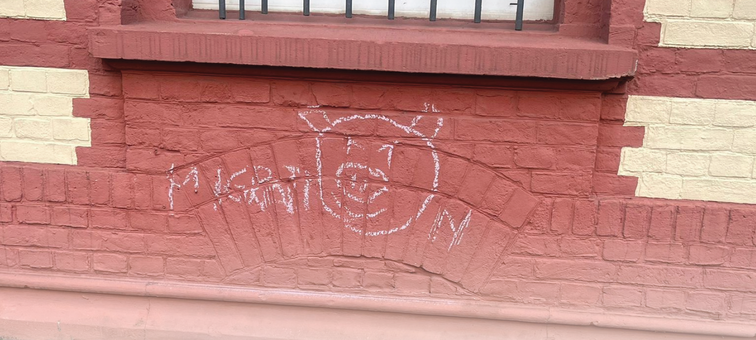 Angriff auf Moschee in Essen: Schmierereien auf Fassade