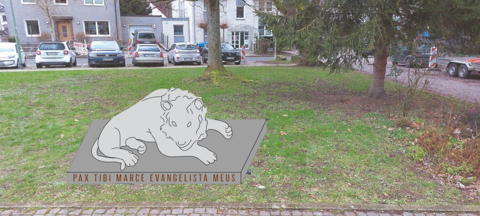 Essen soll einen Löwen bekommen - Skulptur vor Kirche geplant