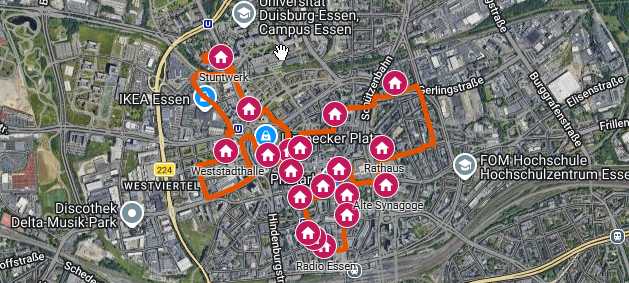 Radio Essen beim City Trail - besonderer Lauf durch die Stadt