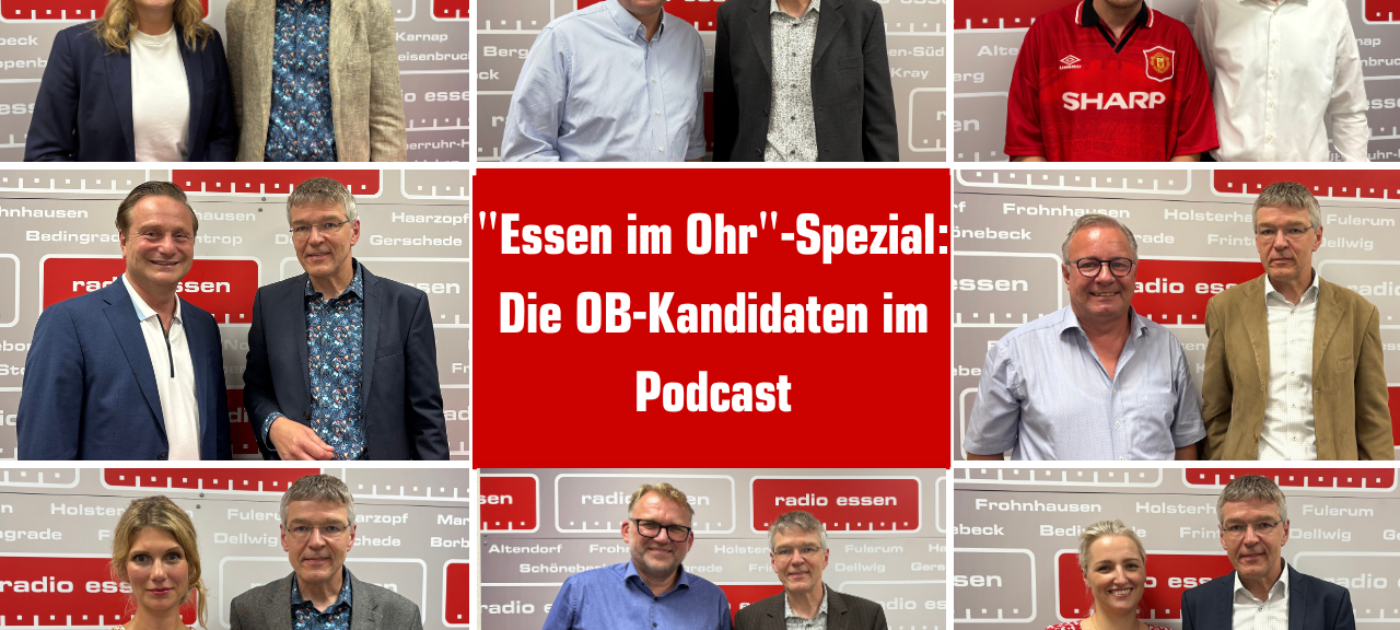 Folge 135: "Essen im Ohr"-Spezial: Die OB-Kandidaten im Podcast