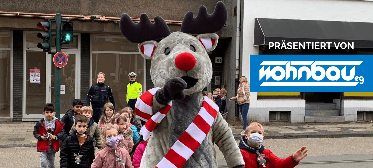 Emil hilft Kindern sicher über die Straße