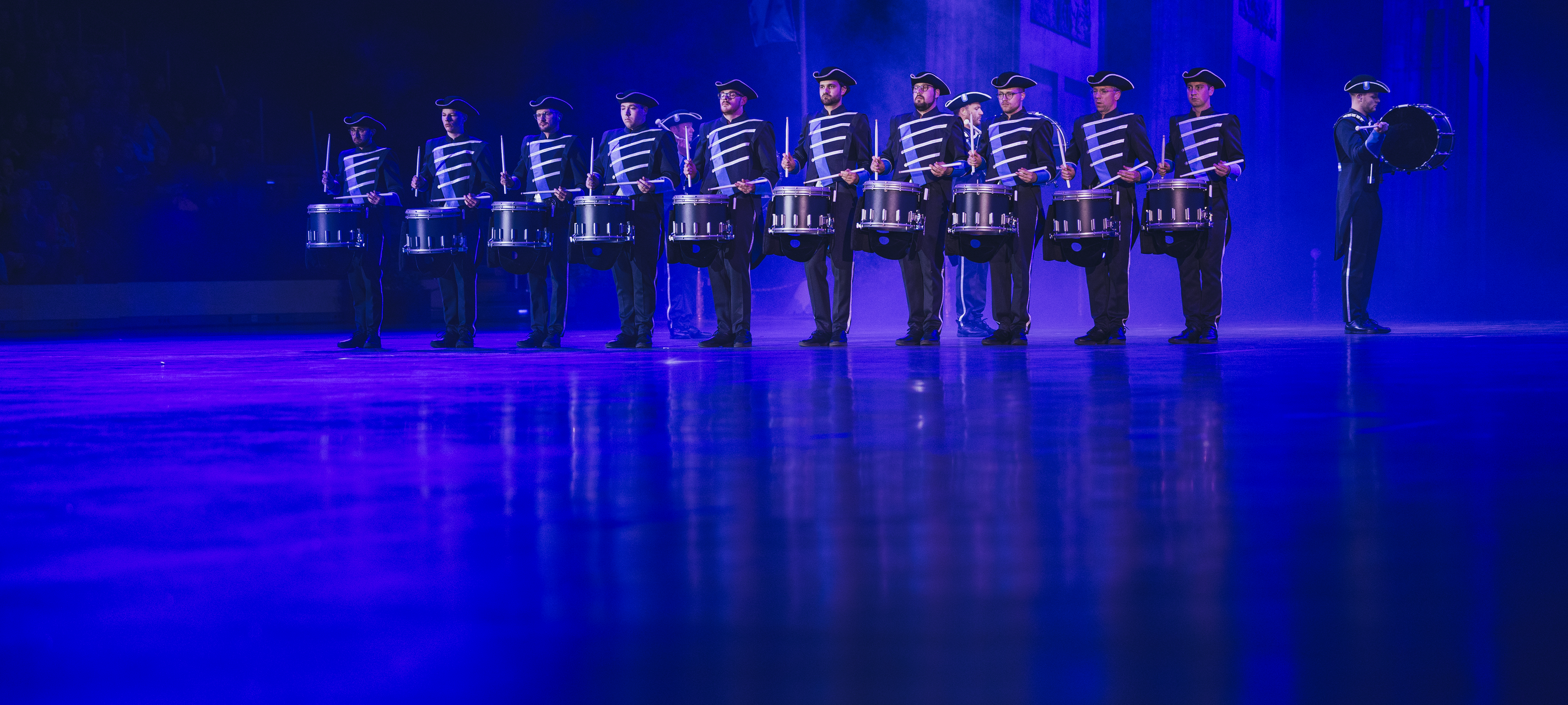 Einer von 400: Lehrer aus Essen bei der Musikparade