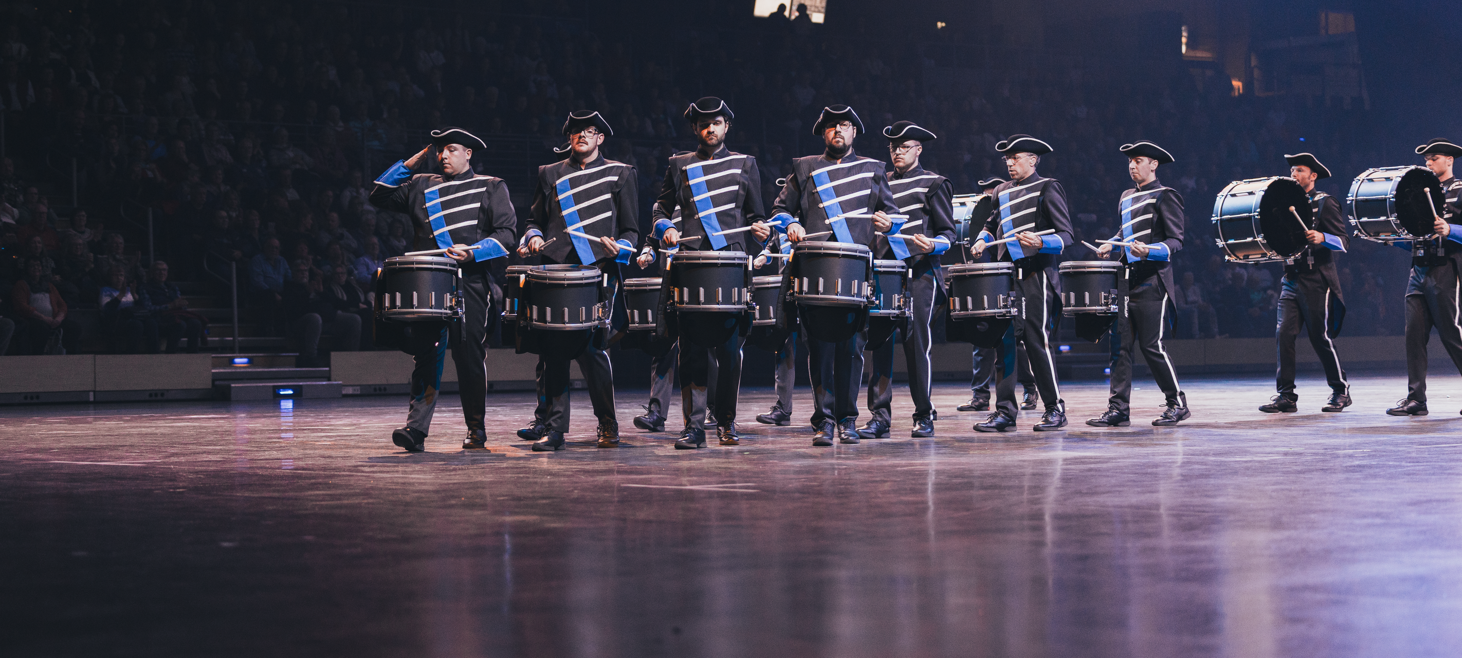 Einer von 400: Lehrer aus Essen bei der Musikparade