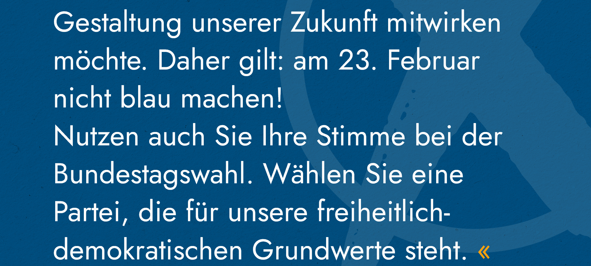 Ruhrgebiet-Unternehmen starten Kampagne zur Bundestagswahl