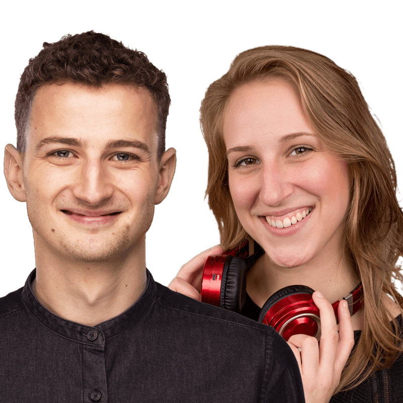 Joshua Windelschmidt & Larissa Schmitz von Radio Essen