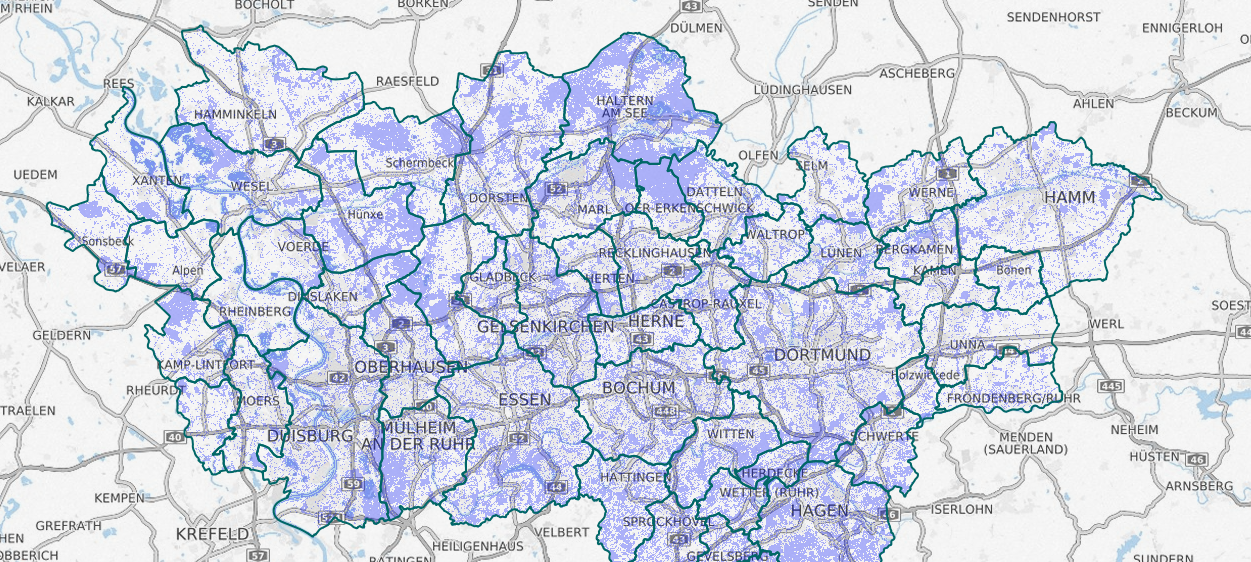 Neue Hitzekarte für Essen und das Ruhrgebiet: Hier findet Ihr Abkühlung