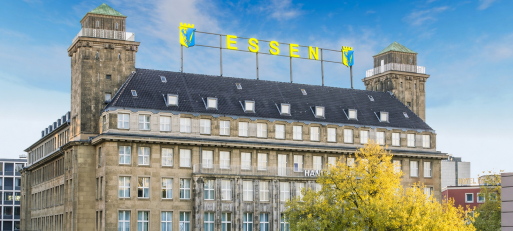 Handelshof-Schriftzug in Essen soll keine Diskussion mehr auslösen