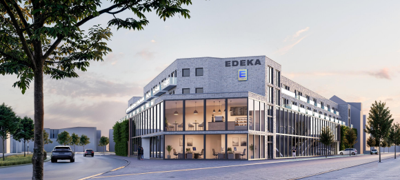 Neubau in Essen geplant - Wohnungen und ein großer Supermarkt