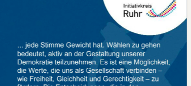 Ruhrgebiet-Unternehmen starten Kampagne zur Bundestagswahl
