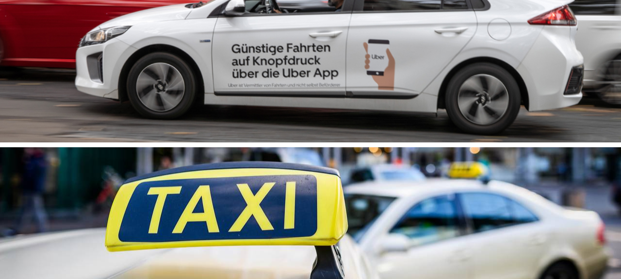 Taxi und Uber in Essen