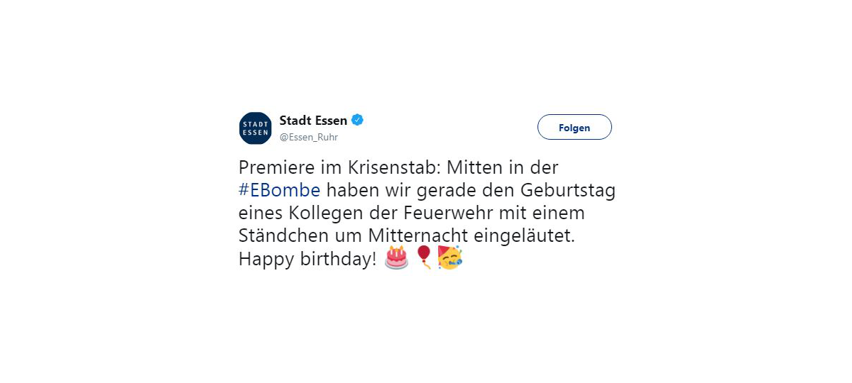 Bombe Nordviertel Twitter