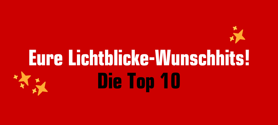 Eure Lichtblicke-Wunschhits an den Weihnachtsfeiertagen bei Radio Essen