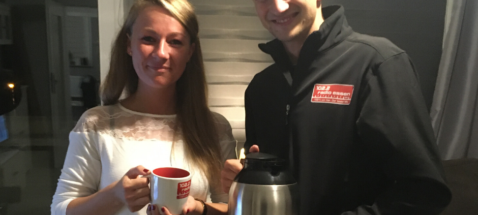 Der Radio Essen Weckruf - heute vor Eurer Haustür