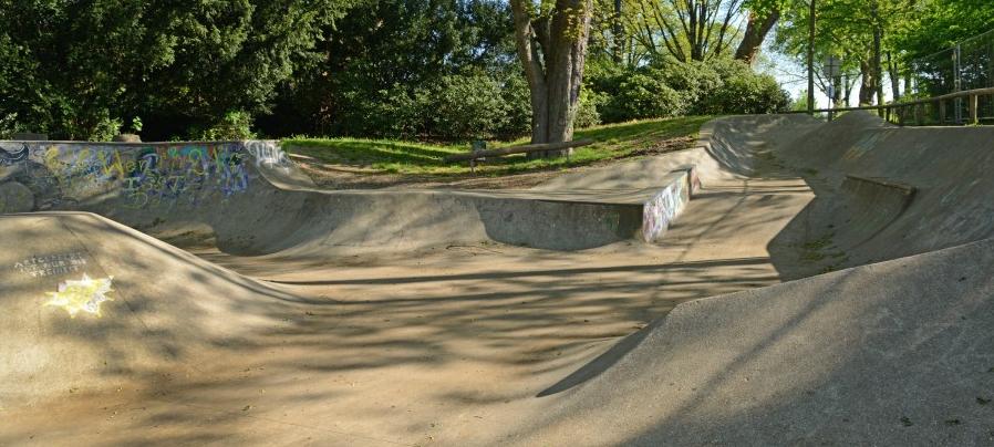 Die Skateanlage in Essen-Kray wird aktuell erweitert