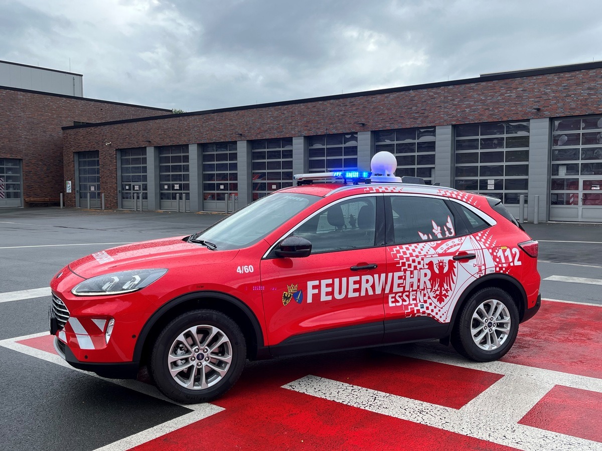 Neue Warn-Fahrzeuge der Feuerwehr Essen